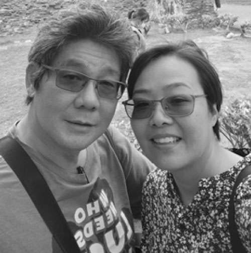楊四維、楊何海燕夫婦 steve-hoi-yang